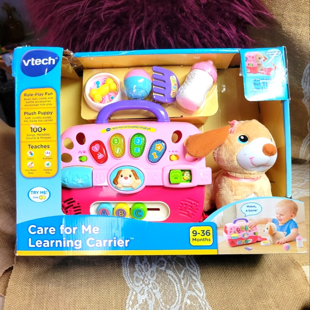 Vtech care for me learning center 9-36 months  battery operated-mulity col9r